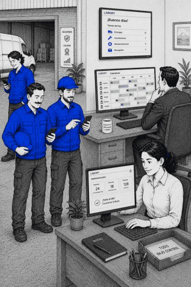 Labory App Planificacion Trabajos Obra Control 2