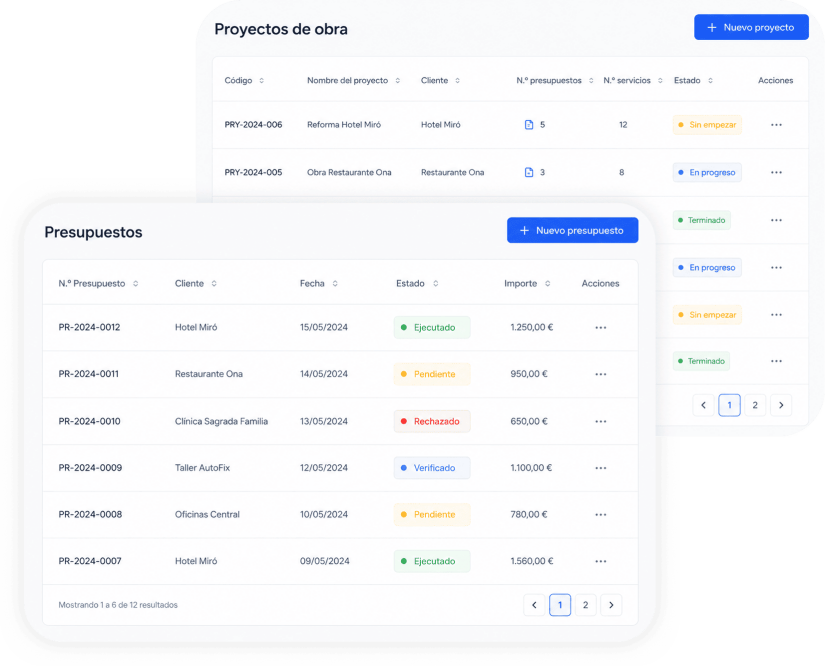 Labory App Presupuestos Obra