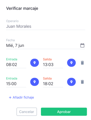 Control Horario Fichajes Operarios Labory 3