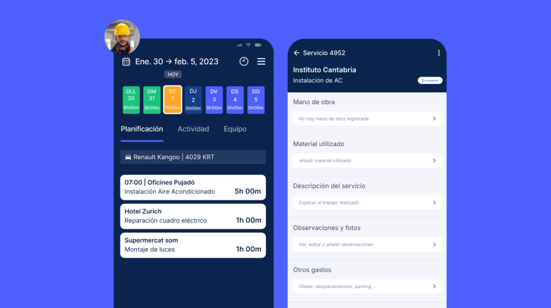 App Partes De Trabajo Labory